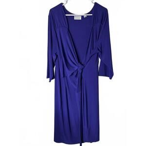 Avenue 22/24 Royal Blurple Dress